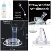 sedotan pengganti botol susu reguler standard slimneck slim sippy slim spout dot standard duckbill