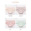 [Set Kotak 4pcs] Celana dalam antibakteri graphene wanita Pakaian Dalam CD anti bacterial seamless