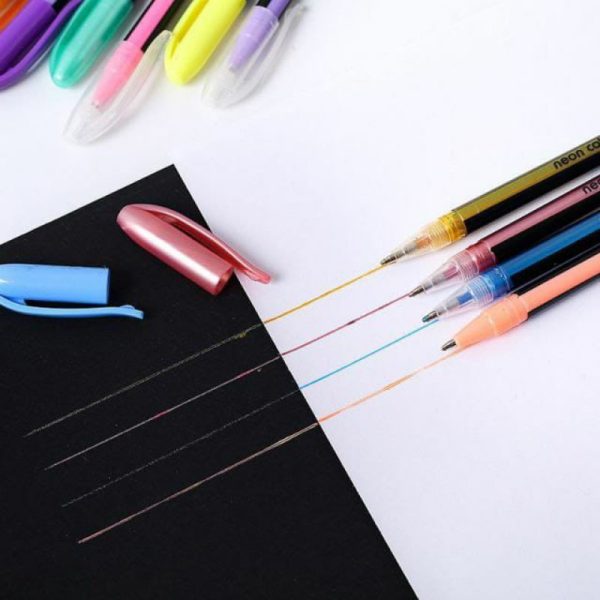 Set pulpen warna warni isi 18 pcs 1.0mm