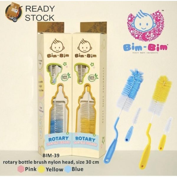 Sikat botol susu botol bayi botol anak nylon - bottle brush bim-39 BIM 39