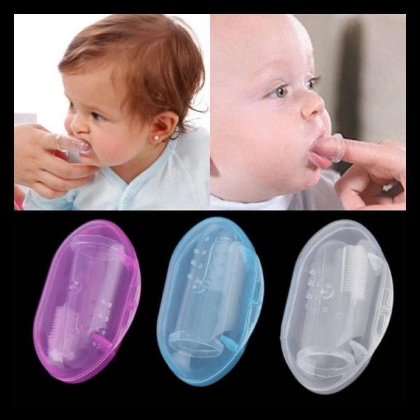 SIKAT LIDAH BAYI / 1PCS USEFUL HEALTHY KIDS BABY INFANT SOFT SILICONE Brush sikat gigi bayi