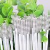 Sikat Sedotan bayi Plastik Putih Stainless
