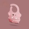Silicone bibs / slabber silikon / alas makan / tatakan iler elephant 3D