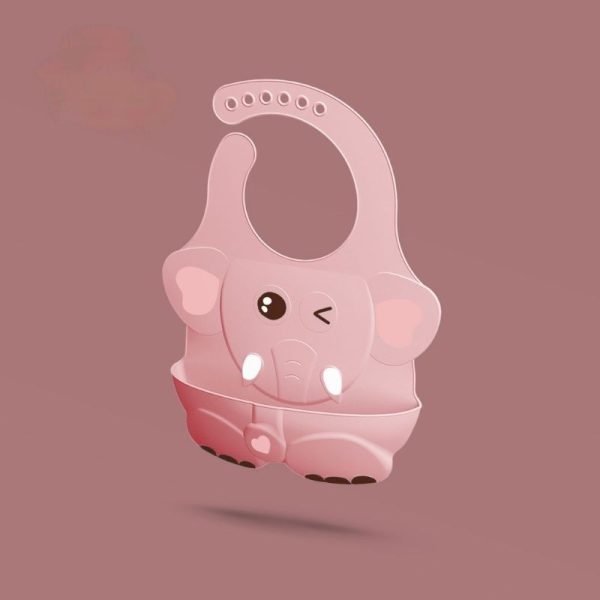 silicone-bibs-slabber-silikon-alas-makan-tat-2 Silicone bibs / slabber silikon / alas makan / tatakan iler elephant 3D