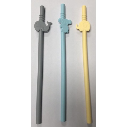 Silicone Straw Flexible Straw 3in1
