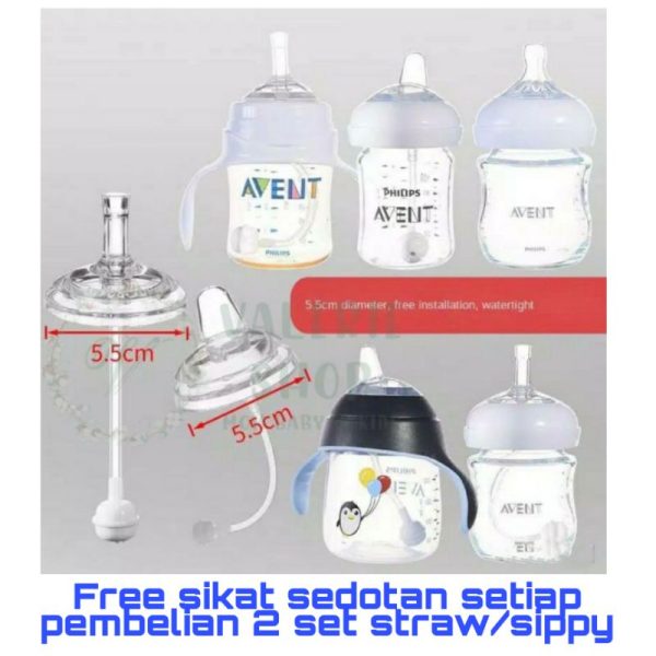 Sippy Cup straw replacer for Philips Avent natural straw replacement dot avent classic chokeless dr brown