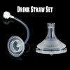 Sippy cup teat drink straw for Pigeon wide neck glass ppsu bottle