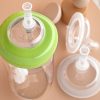 Sippy cup teat drink straw for Pigeon wide neck glass ppsu bottle