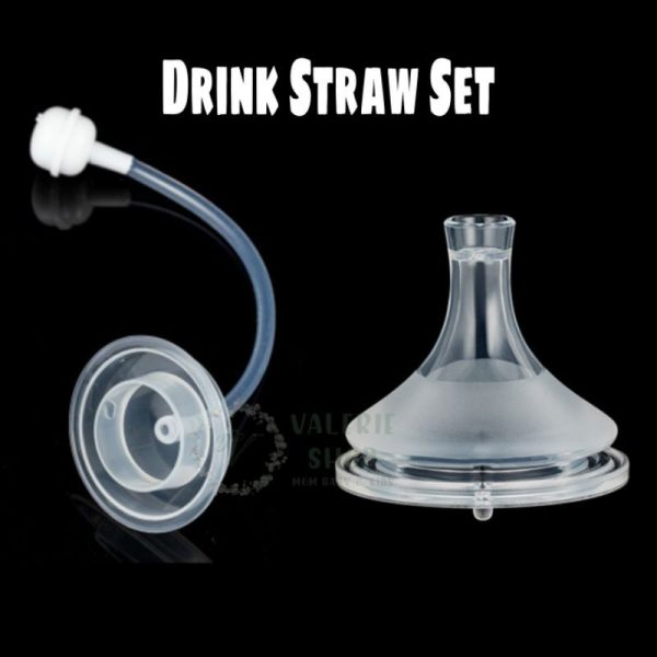 Sippy cup teat drink straw for Pigeon wide neck glass ppsu bottle