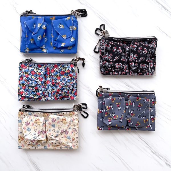 SLINGBAG SET mickey minnie pooh donald triple pouch N2K new normal pouch n2P triple pouch