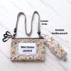 SLINGBAG SET mickey minnie pooh donald triple pouch N2K new normal pouch n2P triple pouch