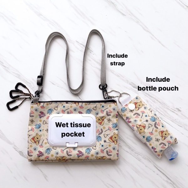 SLINGBAG SET mickey minnie pooh donald triple pouch N2K new normal pouch n2P triple pouch