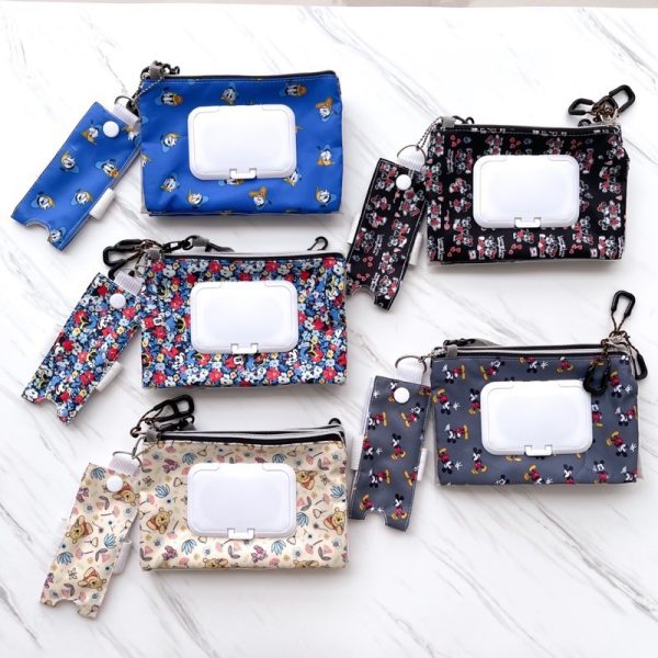 SLINGBAG SET mickey minnie pooh donald triple pouch N2K new normal pouch n2P triple pouch