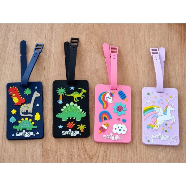 Smiggle bag Tag / tag bag name tag backpack