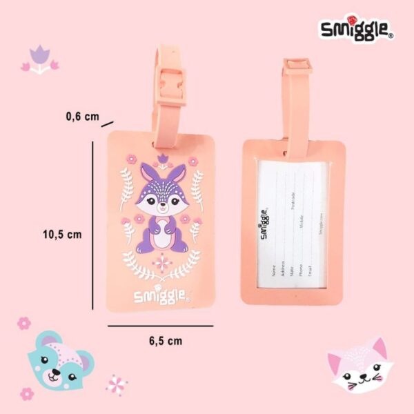 Smiggle bag Tag / tag bag name tag backpack