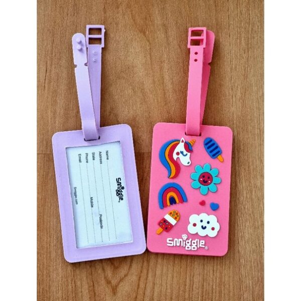 Smiggle bag Tag / tag bag name tag backpack