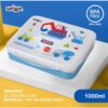 SMIGGLE bento soup lunchbox sekat  5 locked animals BPA FREE SM550809