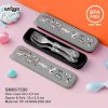 SMIGGLE Cutlery Set sendok garpu stainless movin