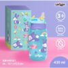 SMIGGLE junior Botol Air Minum Anak Sedotan silicone 430ml dan 750ml