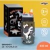 SMIGGLE junior Botol Air Minum Anak Sedotan silicone 430ml dan 750ml