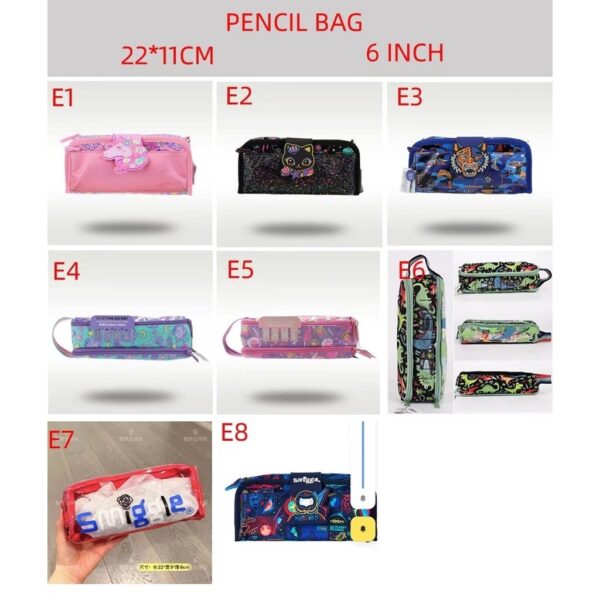 Smiggle Teeny Backpack Tas Sekolah anak Smiggle Junior Backpack Smiggle Marvel Spiderman tass ekolah TK Smiggle Lunch Bag Smiggle Pencil Case Kotak Pensil Smiggle wallet dompet smiggle