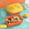 SMIGGLE Teeny Tiny square lunchbox sekat 2 locked 850ml 1.200ml movin 1.000L