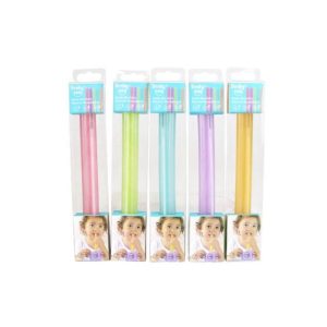 Smily Mia Kids Transparent Straw Set sedotan silikon silicone straw