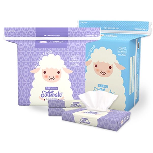 Softmate tissue premium 160’s / Basic / 30’s /200 / 160 / 30 tisu basah tisu kering
