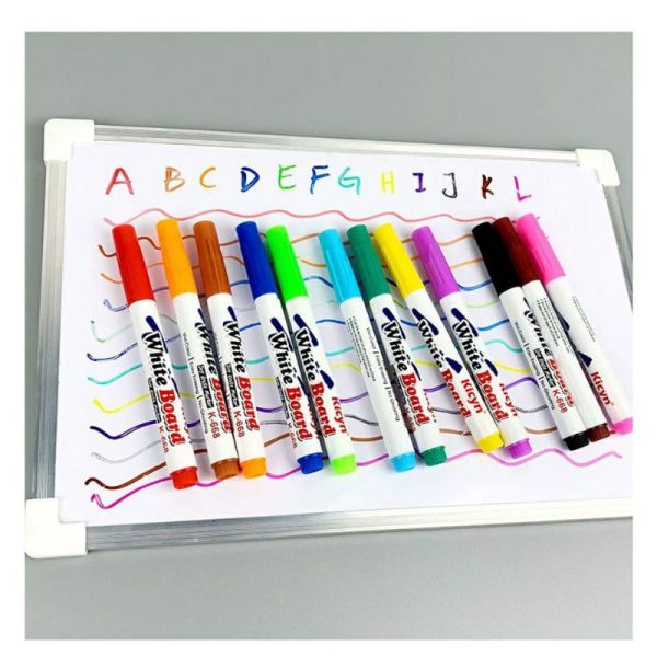 Spidol apung ajaib, magic marker floating pen, water based marker, marker viral hits, Spidol ngapung, Spidol papan tulis whiteboard marker, Floating Marker