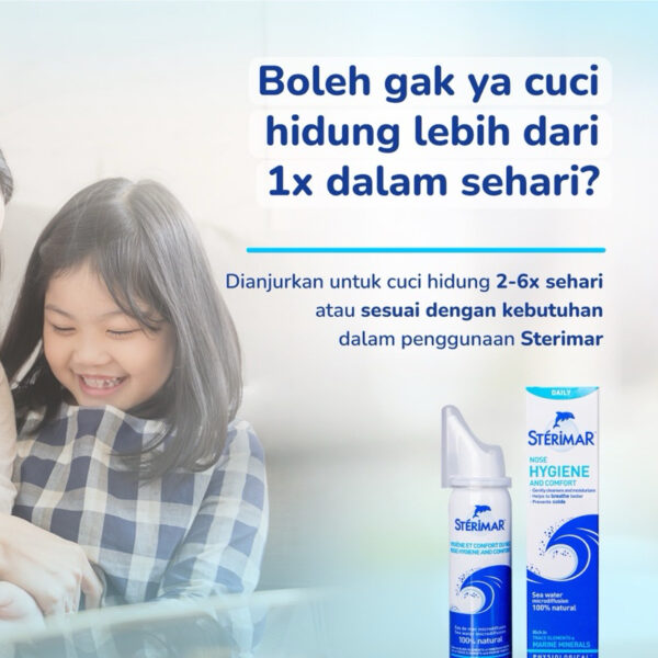 Sterimar Nose Hygiene 50ml Sterimar Baby Nose Hygiene 50ml semprot hidung bayi