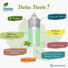STETES Stevia Pemanis Alami | Stevia Cair | Gula Diabetes | Gula Diet 0 Kalori Pemanis alami Gula sehat