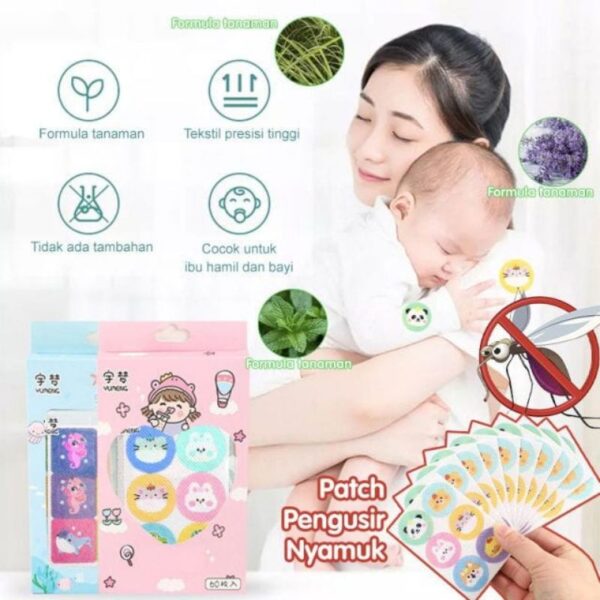 Sticker Anti Nyamuk Mosquito Repellent Patch anti itchy patch anti-itchy