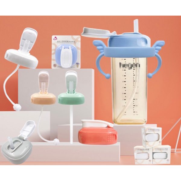 Straw Cup Tutup Botol sedotan for Hegen tutup lid Sedotan Lid tutup Botol Minum Hegen Spout straw