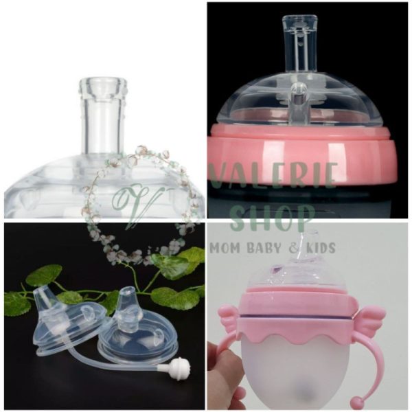straw replacement Spout weighted straw 7cm soft spout silikon sippy cup training untuk dot com* piko