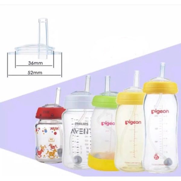 Straw replacer replacement wide neck pigeon grosmimi simba pengganti dot sedotan slim neck chokeless