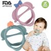 Teether Premium / Teether Silicone Baby Elephant Gigitan Bayi Bentuk Gelang Premium non mutmut case