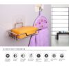 Tempat Sabun Stainless Steel Anti Karat Powerful Tempel Waterproof 3003