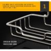 Tempat Sabun Stainless Steel Anti Karat Powerful Tempel Waterproof 3003