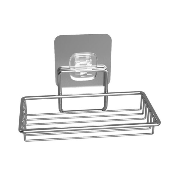 Tempat Sabun Stainless Steel Asli Kuat Rak Sabun Tempel Waterproof - Large 3010