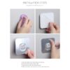 Tempat Sabun Stainless Steel Asli Kuat Rak Sabun Tempel Waterproof - Large 3010