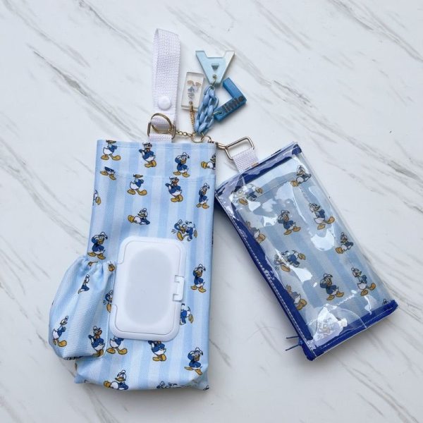 tempat tissue car, pouch tissue 5in1, 5 in 1 tissue organizer mobil hello littleraven