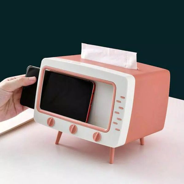 tempat-tissue-tv-box-holder-hp-dan-tisu-unik-4 tempat tissue tv box holder hp dan tisu unik