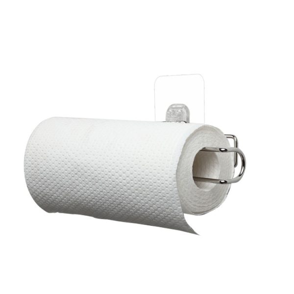 tempat-tisu-tissue-gulung-toilet-roll-holder-dapur-3 Tempat Tisu Tissue Gulung Toilet Roll Holder Dapur Gantungan Tempel 4020