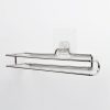 tempat-tisu-tissue-gulung-toilet-roll-holder-dapur-4 Tempat Tisu Tissue Gulung Toilet Roll Holder Dapur Gantungan Tempel 4020