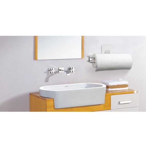 tempat-tisu-tissue-gulung-toilet-roll-holder-dapur-7 Tempat Tisu Tissue Gulung Toilet Roll Holder Dapur Gantungan Tempel 4020