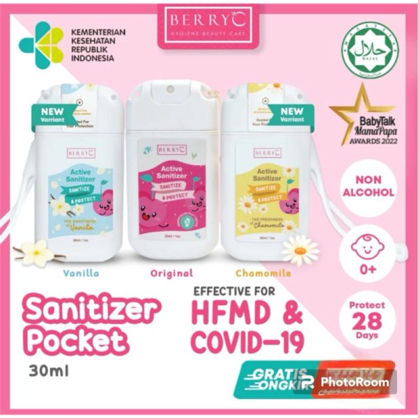 Tevo BerryC Active Sanitizer Long Lasting Berry C Sanitizer Spray bundle nano gun K5 wireless fogging