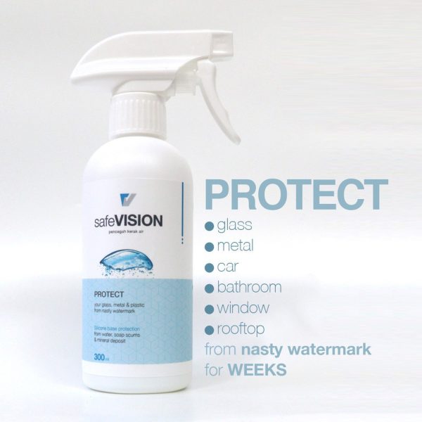 TEVO safeVISION / pencegah kerak air Instant Hydrophobic Coating Refresher Efek Daun Talas 300ML