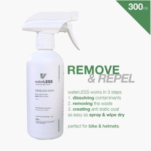 TEVO waterLESS Pembersih Sepeda & Helm Tanpa Air, Rinseless & Coating Anti Statis Terbaik Bike 300ml