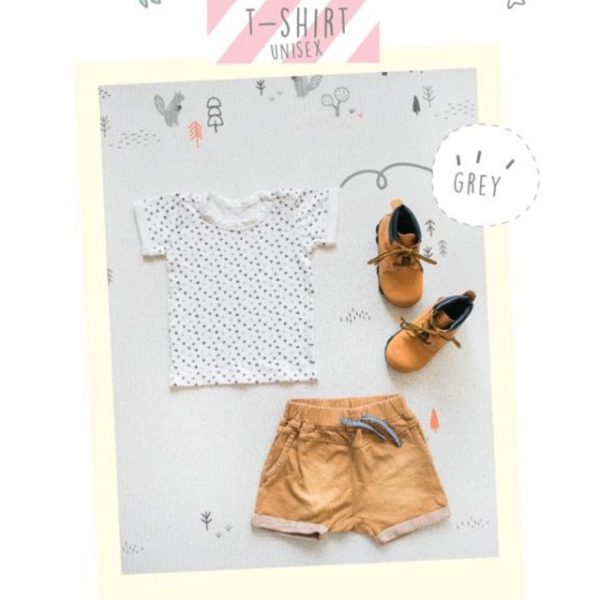 Tibi Basic Tee Baju anak TENCEL, Unisex Tee Tibikids Tibikidswear