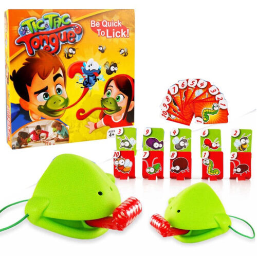 Tic Tac Tongue Game Be quick to Lick game board Tic Tac Tongue Game Be quick to Lick